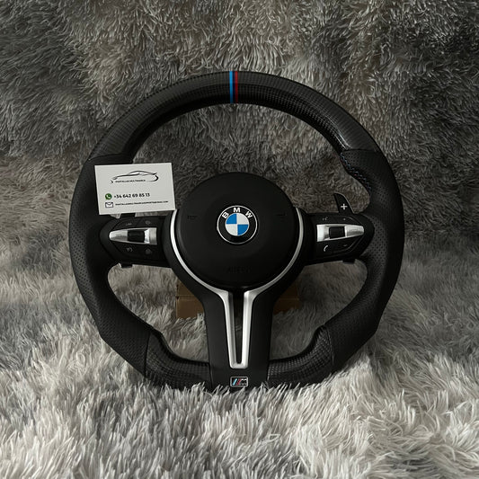 Volante bmw serie F Carbono
