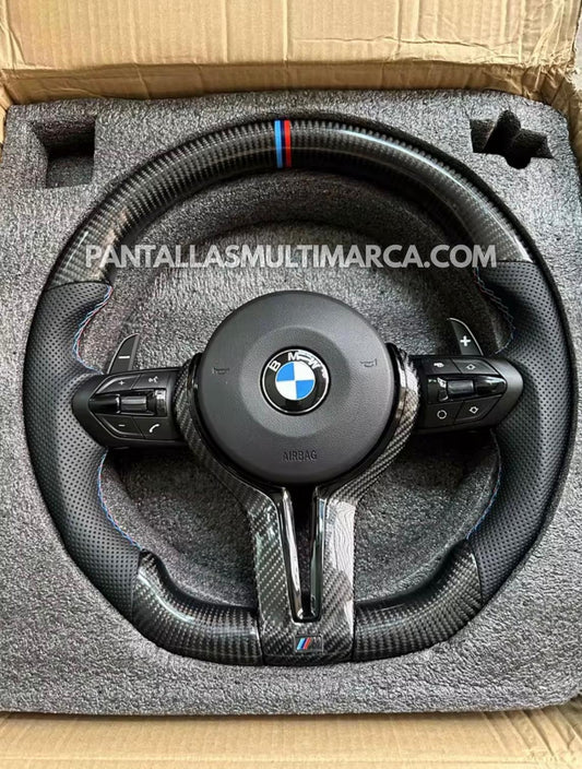 Volante bmw serie F Carbono